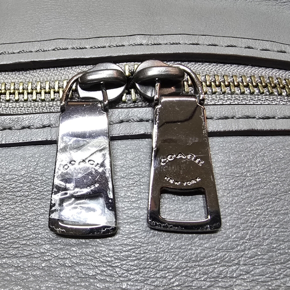 Coach Gray Dreamer Satchel-Top Line-EUC-FULL INCLUSION - Picture 10 of 16